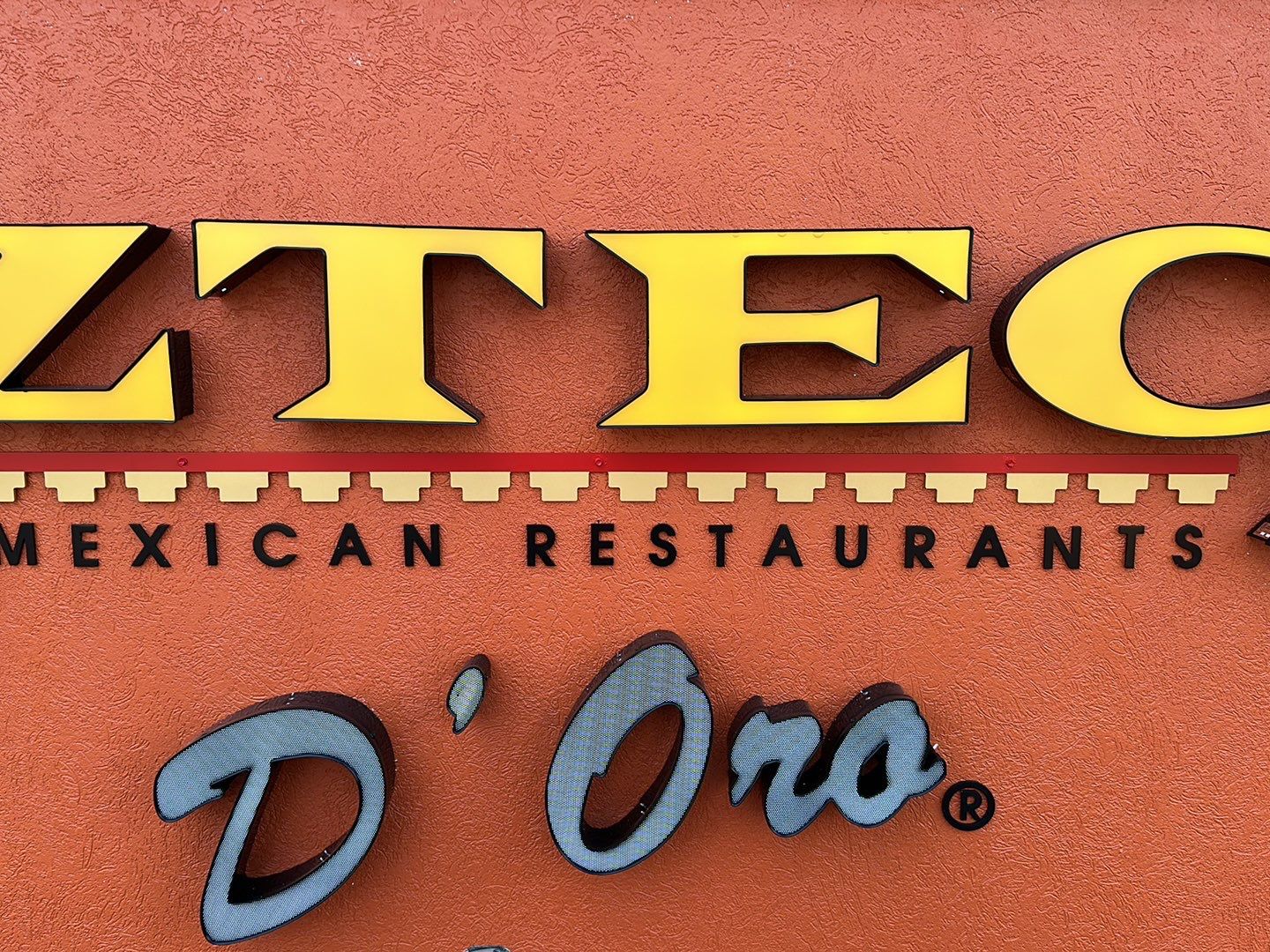 Channel Letters for Azteca by SignCrafters