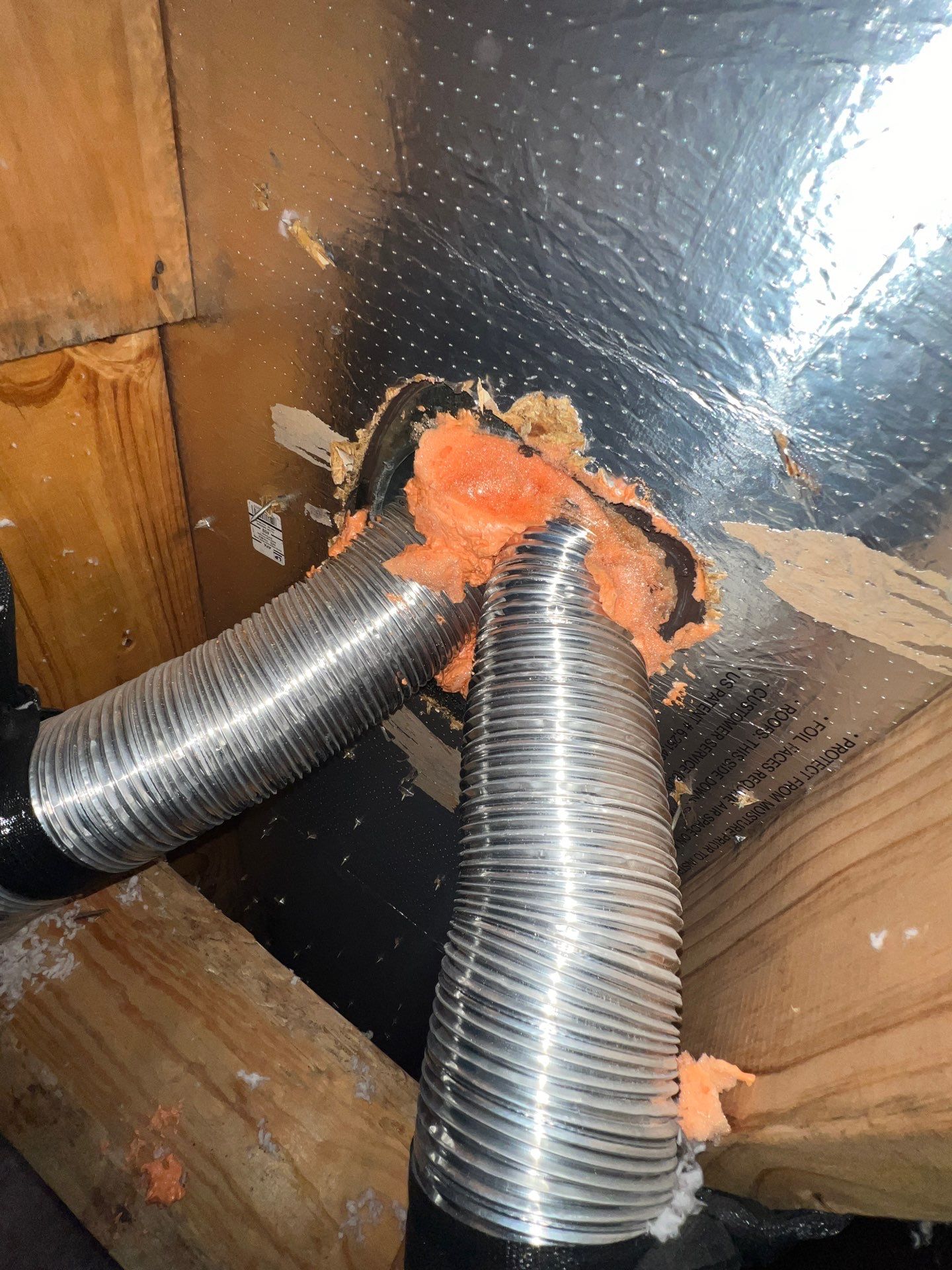 Hail Damage using Owen's Corning Duration (Lifetime) Shingles by Roof Repair Company