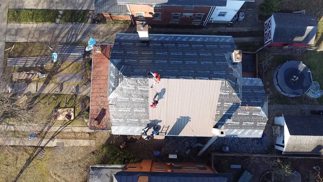 Residential Roofing Installation using Certainteed Landmark Pro Shingles by Fahey Roofing + Contracting