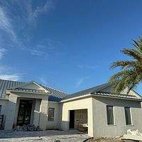 24ga 1.5" Mechanical Seam Silver Metallic by Total Roofing System The Metal Roof Experts