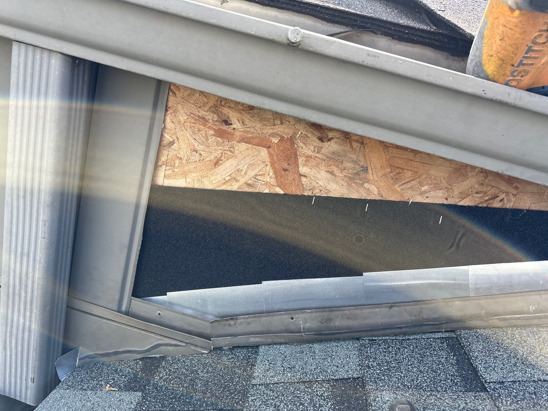 Soffit and Shingle repair  by Gellings Roofing & Siding