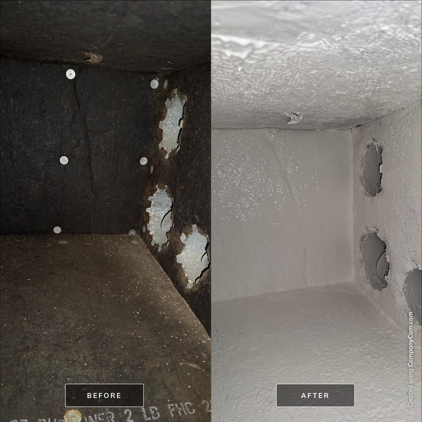 Project in Columbus by Voyager Air Duct Cleaning