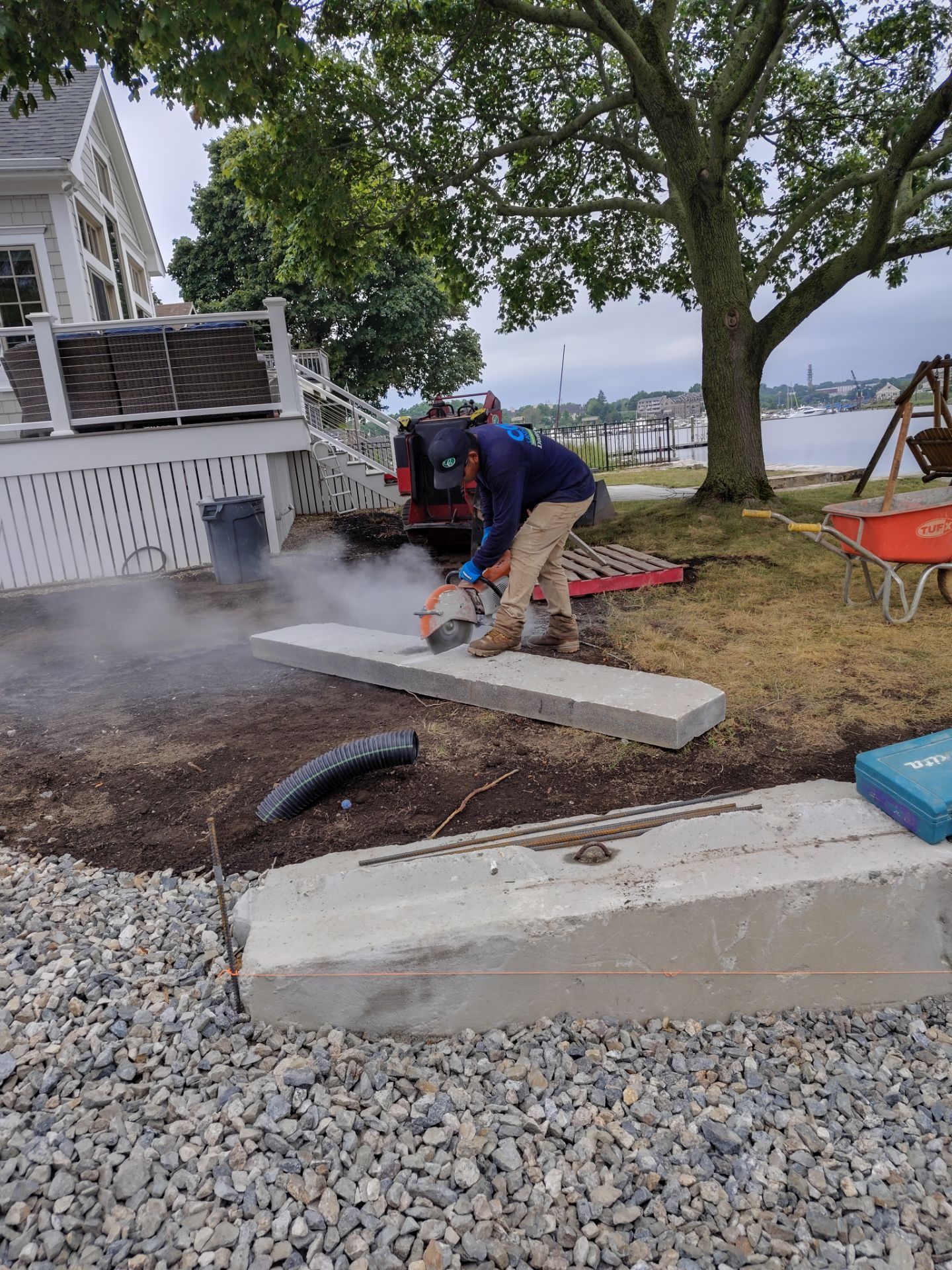 Beautiful Re-disgn by the water in Danvers MA  by Cole Landscaping Inc