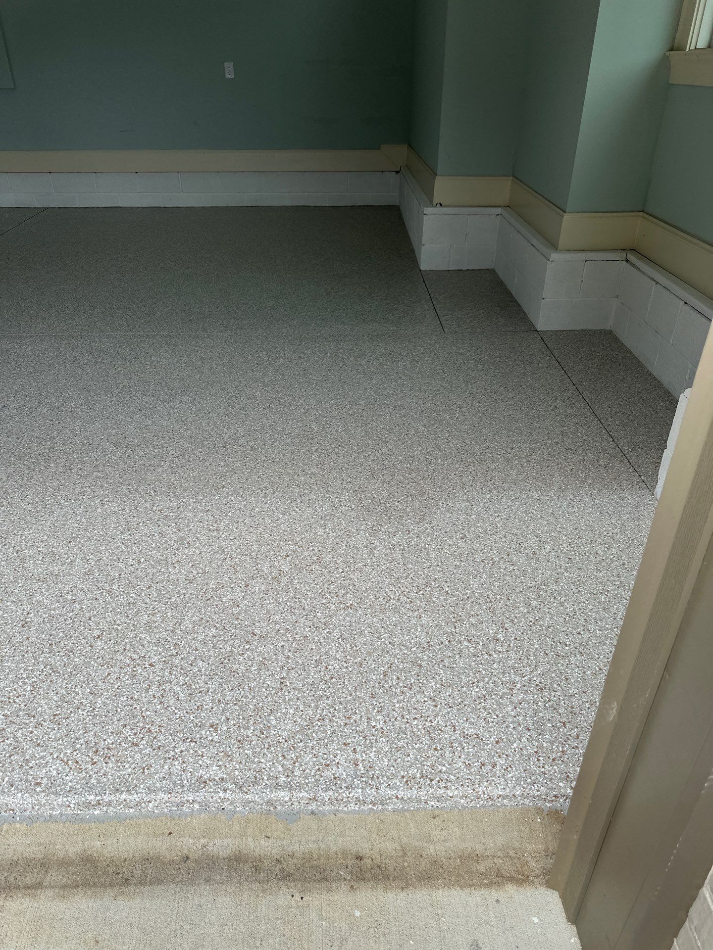 Garage Floor Coating using Palomino by My Garage Floor Guys
