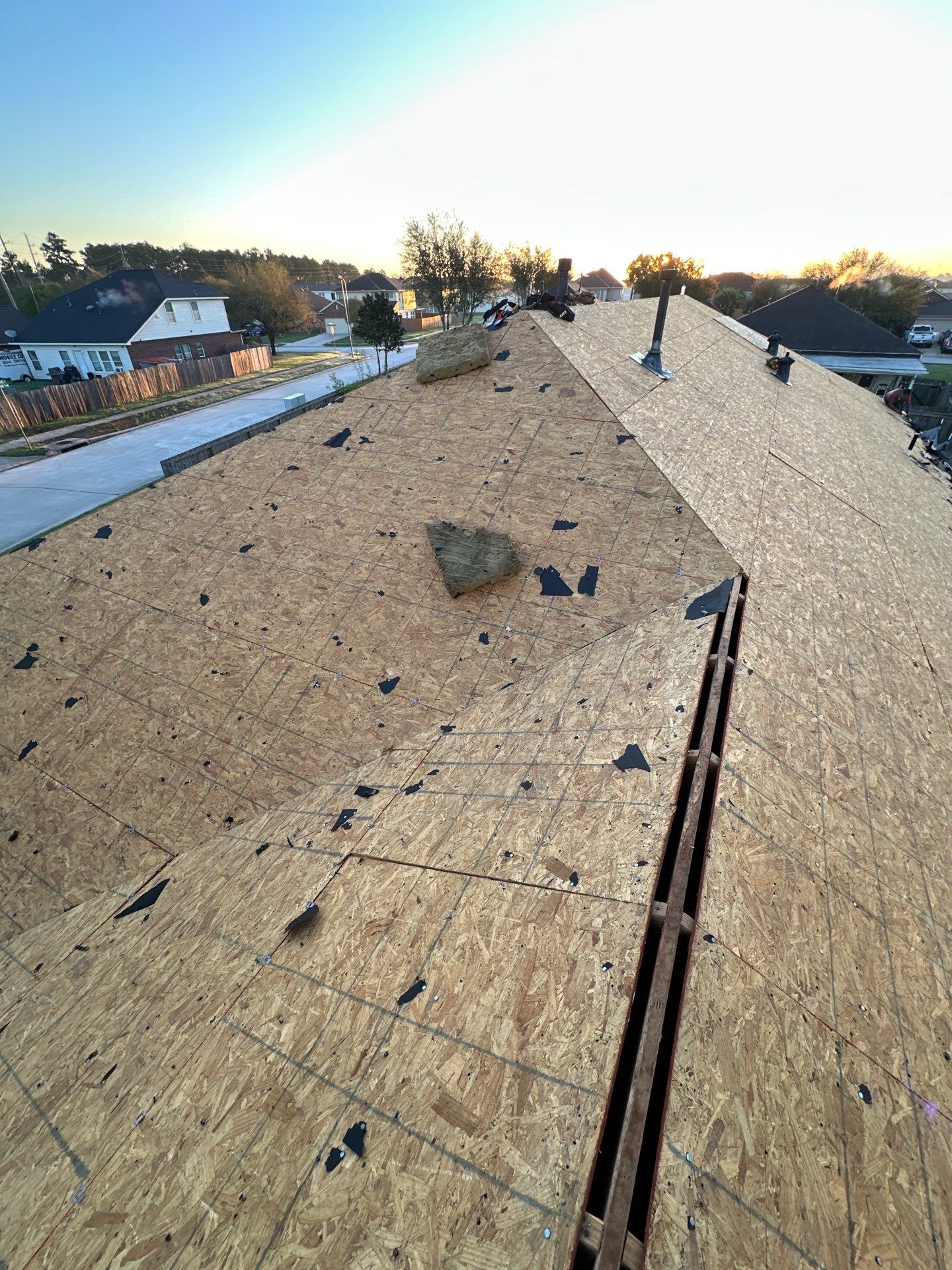 Project in Houston by Motion Roofing