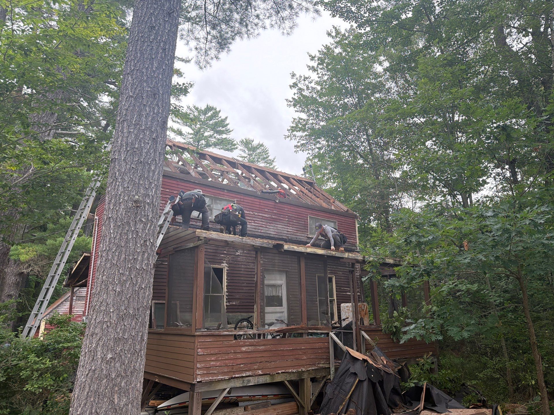 🏠🌲 Residential Roof Replacement | Falmouth, Maine by Tall pine roofing