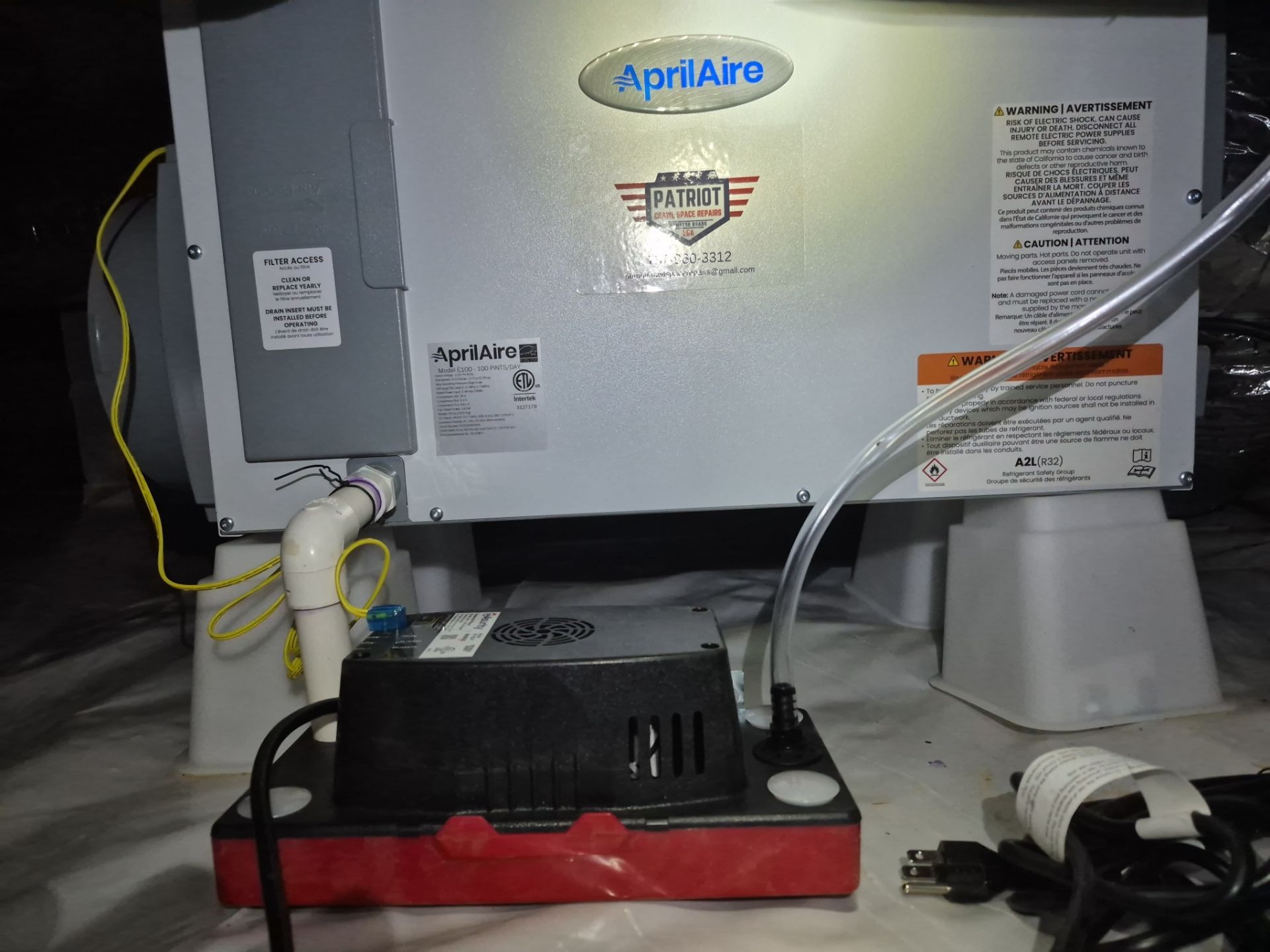 Project in Williamsburg by Patriot Crawl Space Repairs