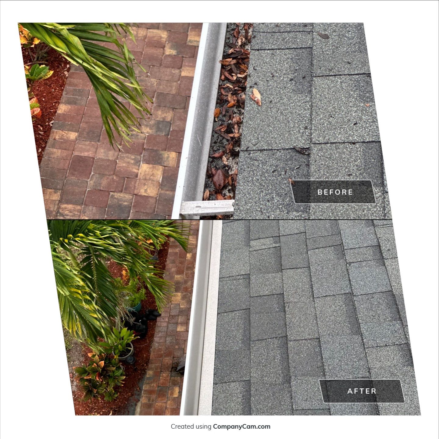Gutter Cleaning and House Washing Services  by Sunshine AquaWash