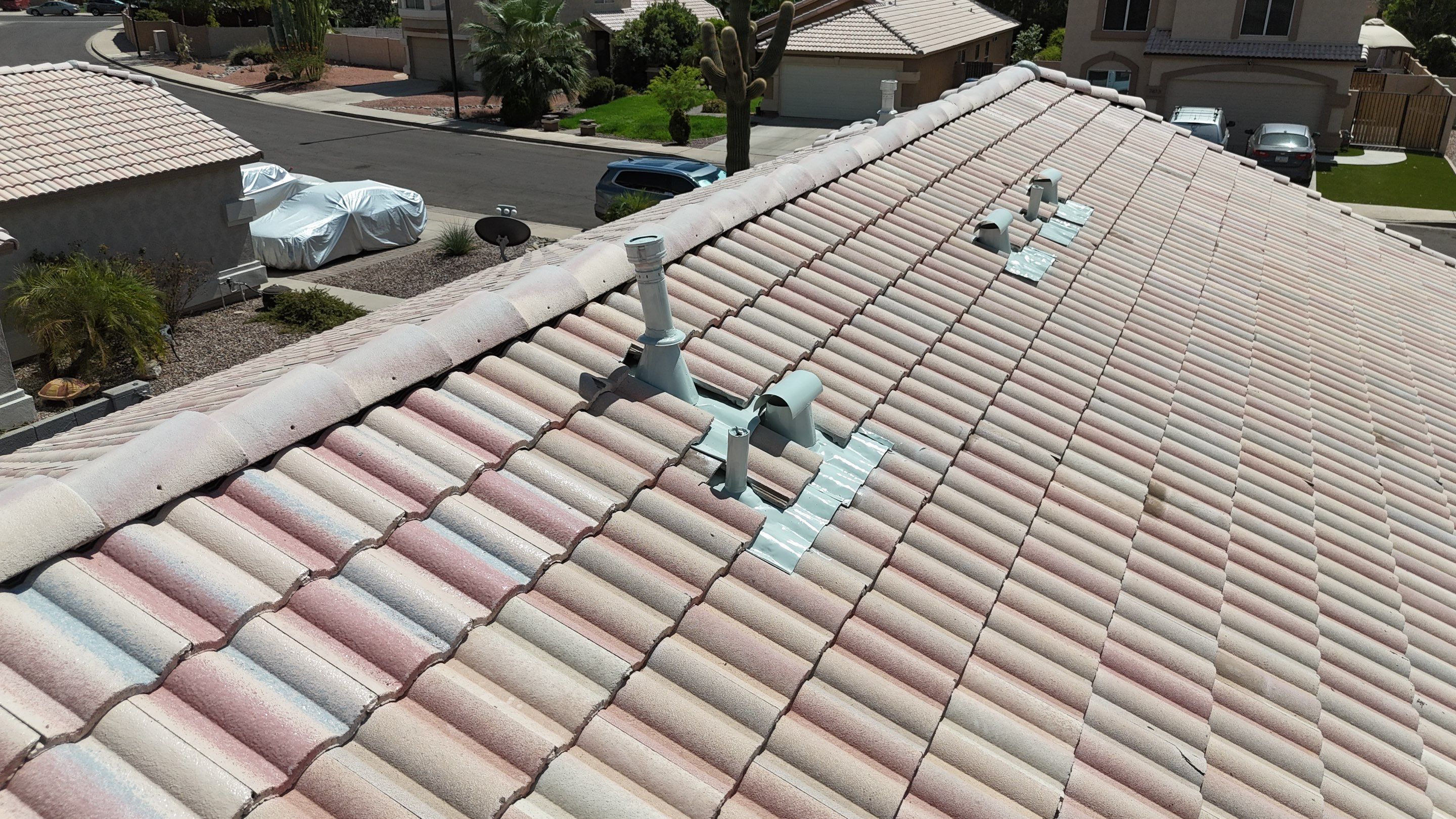 Project in Mesa, AZ by Saint Roofing