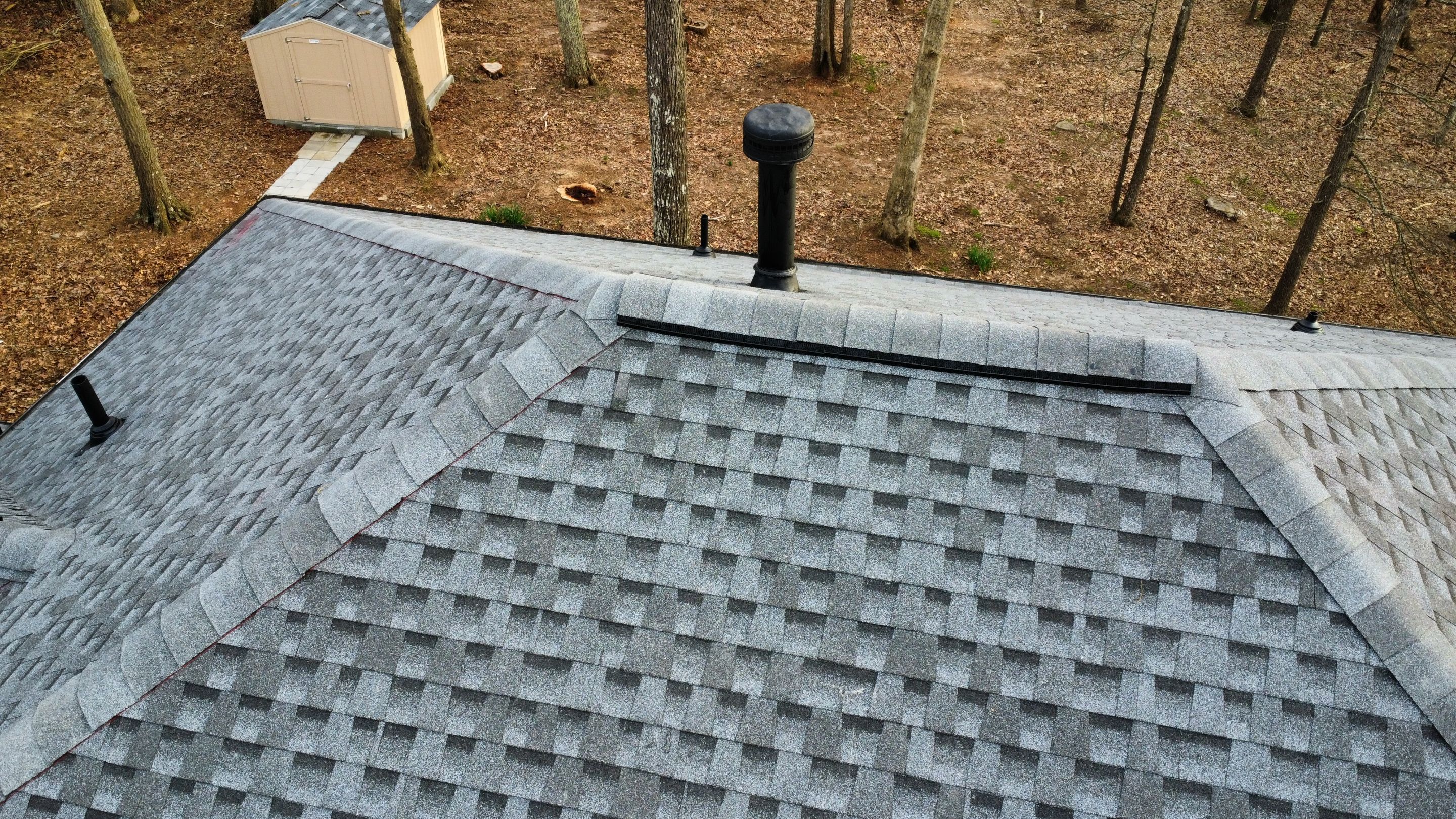 Powder Springs, GA Roof Replacement, GAF HDZ Pewter Gray by Reset Roofing
