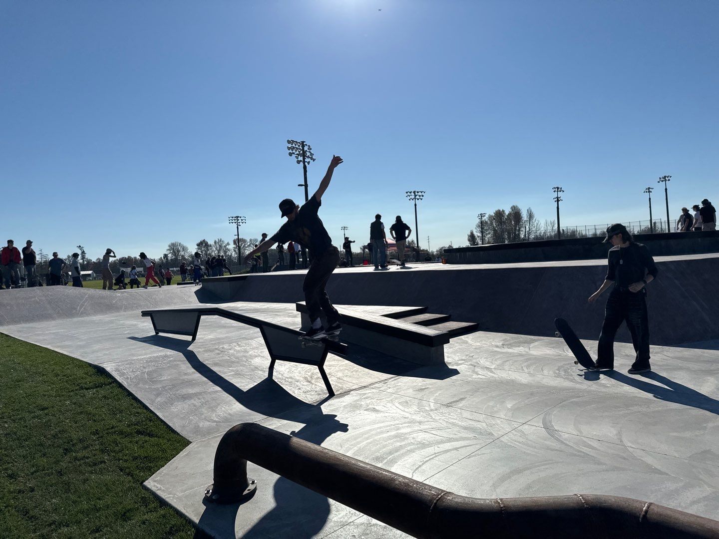 Metalworks Skatepark Construction by Janicki General Contracting