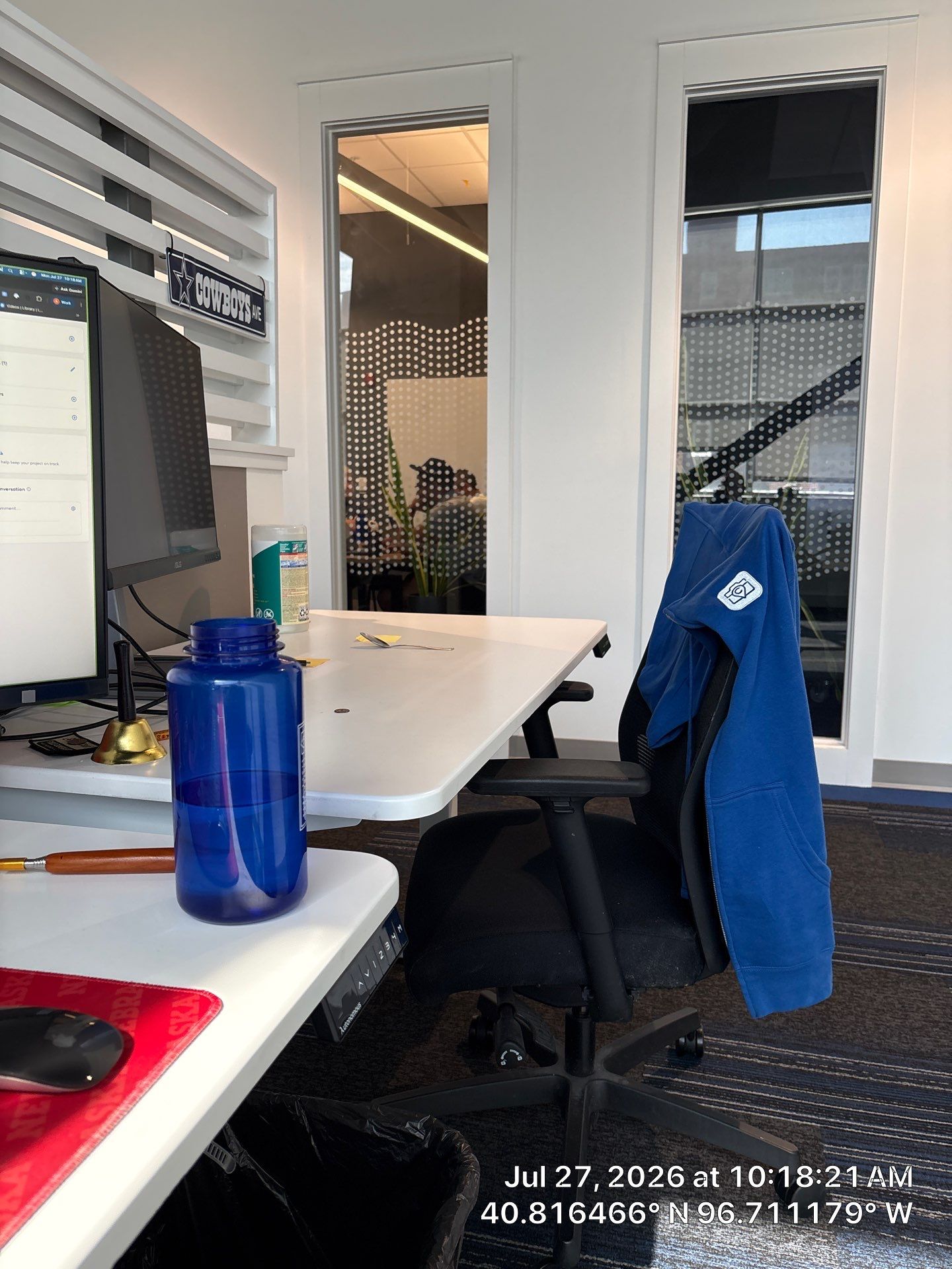 Professional Standing Desk Installation and Office Setup in Lincoln by CompanyCam Sales Demo