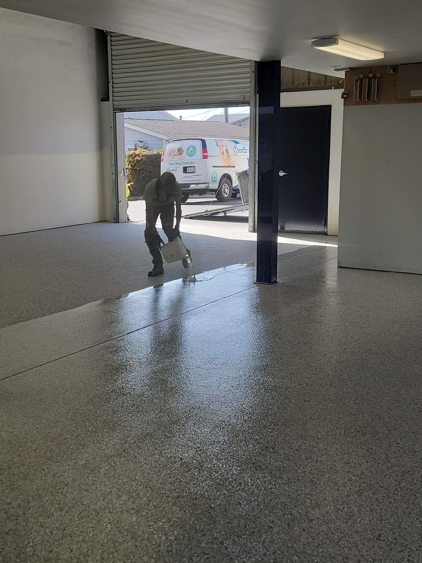 Central Coast Carts Show Room Floor by MGP Coatings