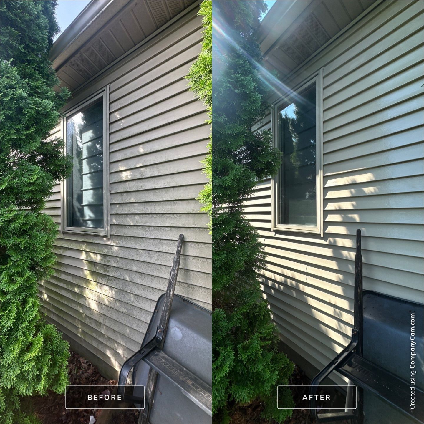 Project in Hampshire by Simmons Power & Soft Washing