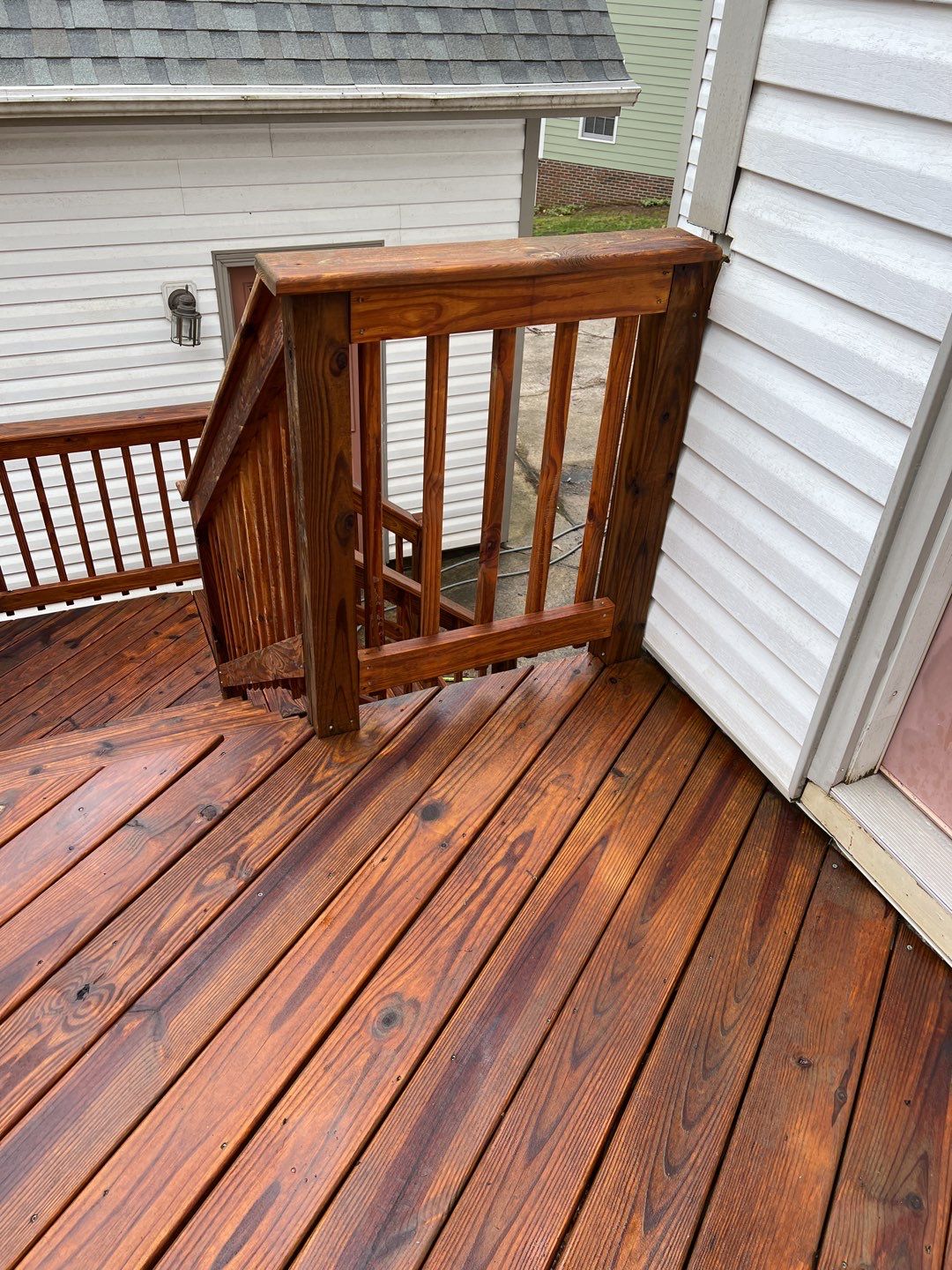 Coated Deck using Wood Sealant by DuraSeal