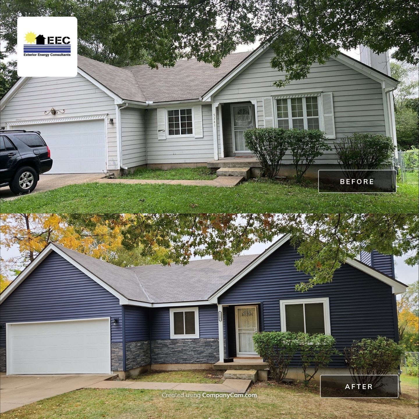 Siding Installation using Market Square by EEC  Windows, Siding & Roofing 