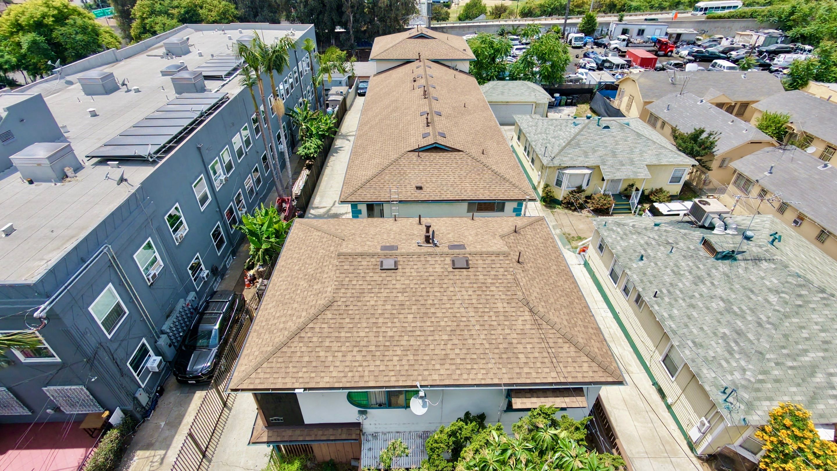 Apartment Building in East LA by Hull Brothers Roofing