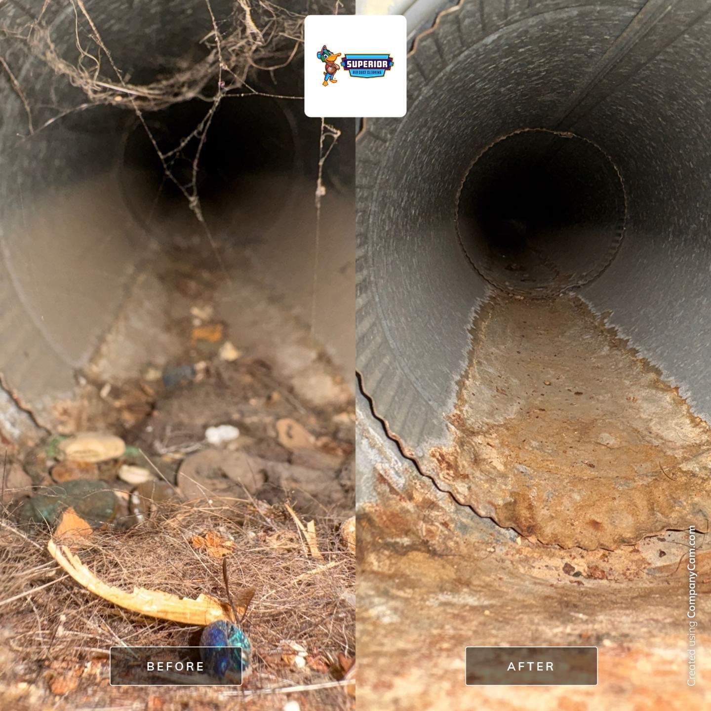 Air Duct Cleaning With a Vacuum Truck in Hubbard, OH by Superior Air Duct Cleaning