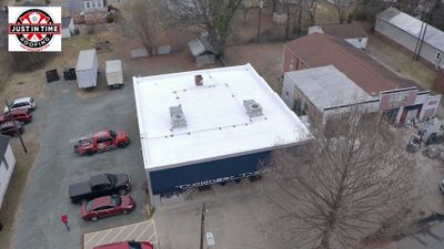 Commercial Roof Restored