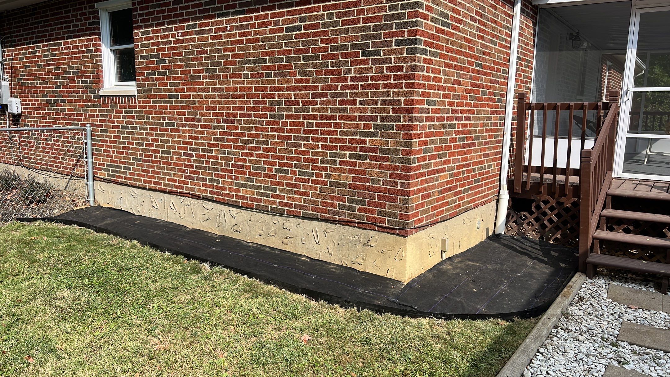 Foundation Grading & Gravel Installation by Reisenberg’s Lawn & Landscape, LLC