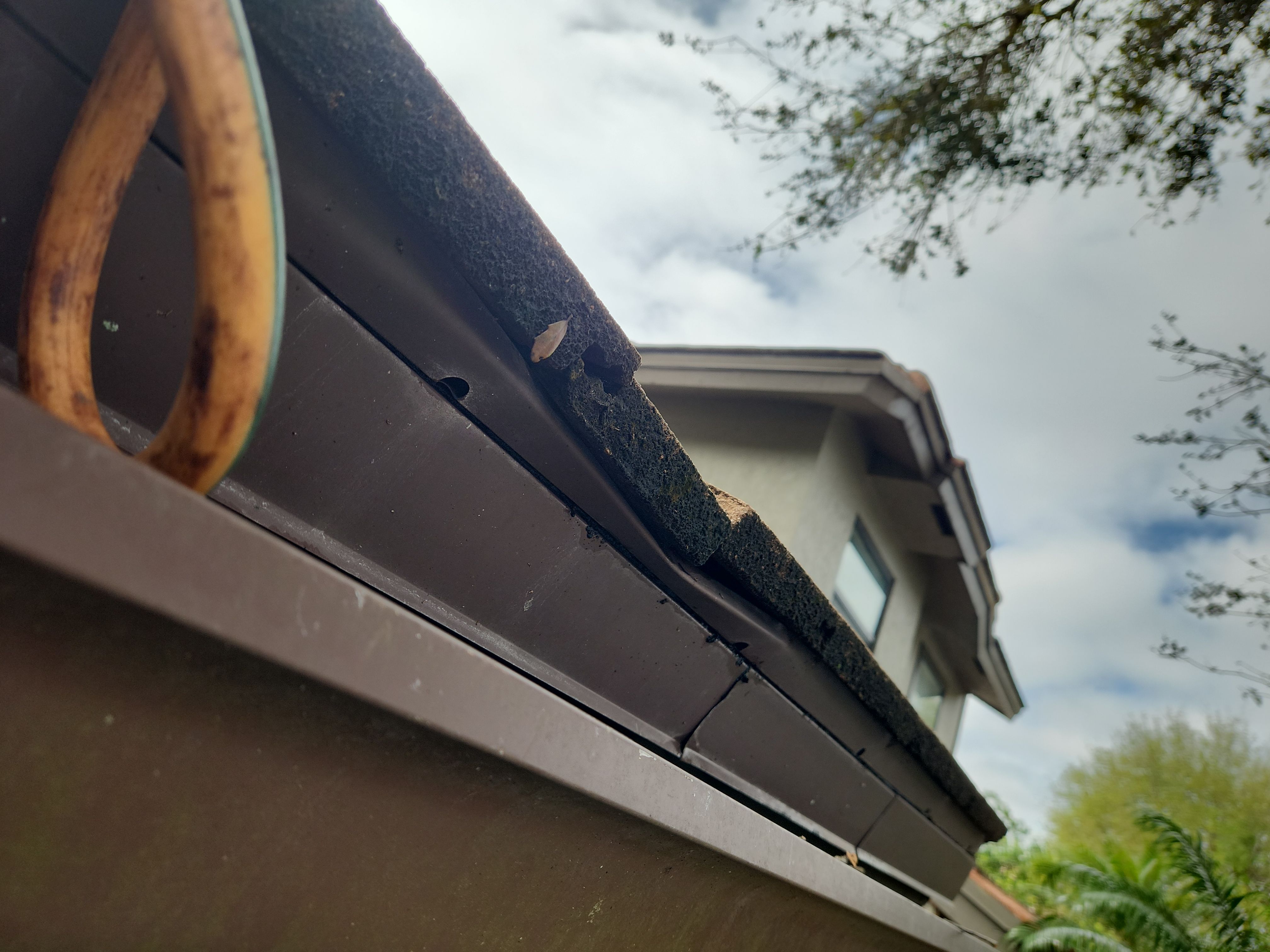 Tile Roof Leak Repair and Rotted Sheathing Replacement in Palm Beach Gardens by Aastro Roofing