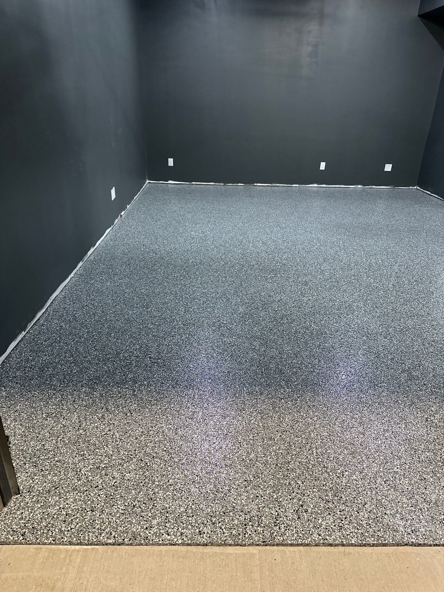 Garage Floor Coating using Wombat by My Garage Floor Guys