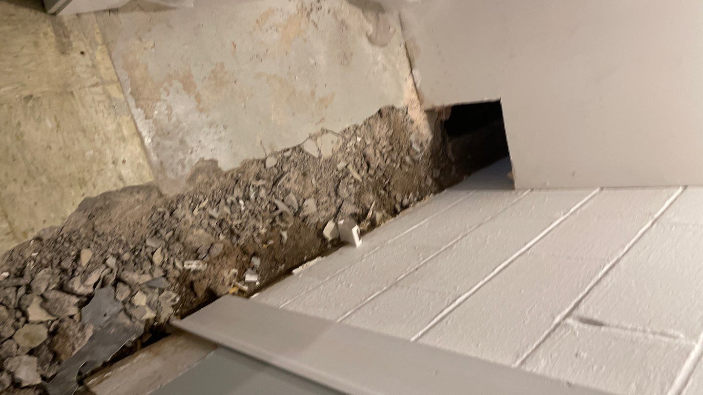 Waterproofing for our neighbor Heather by Waterproofing Northeast