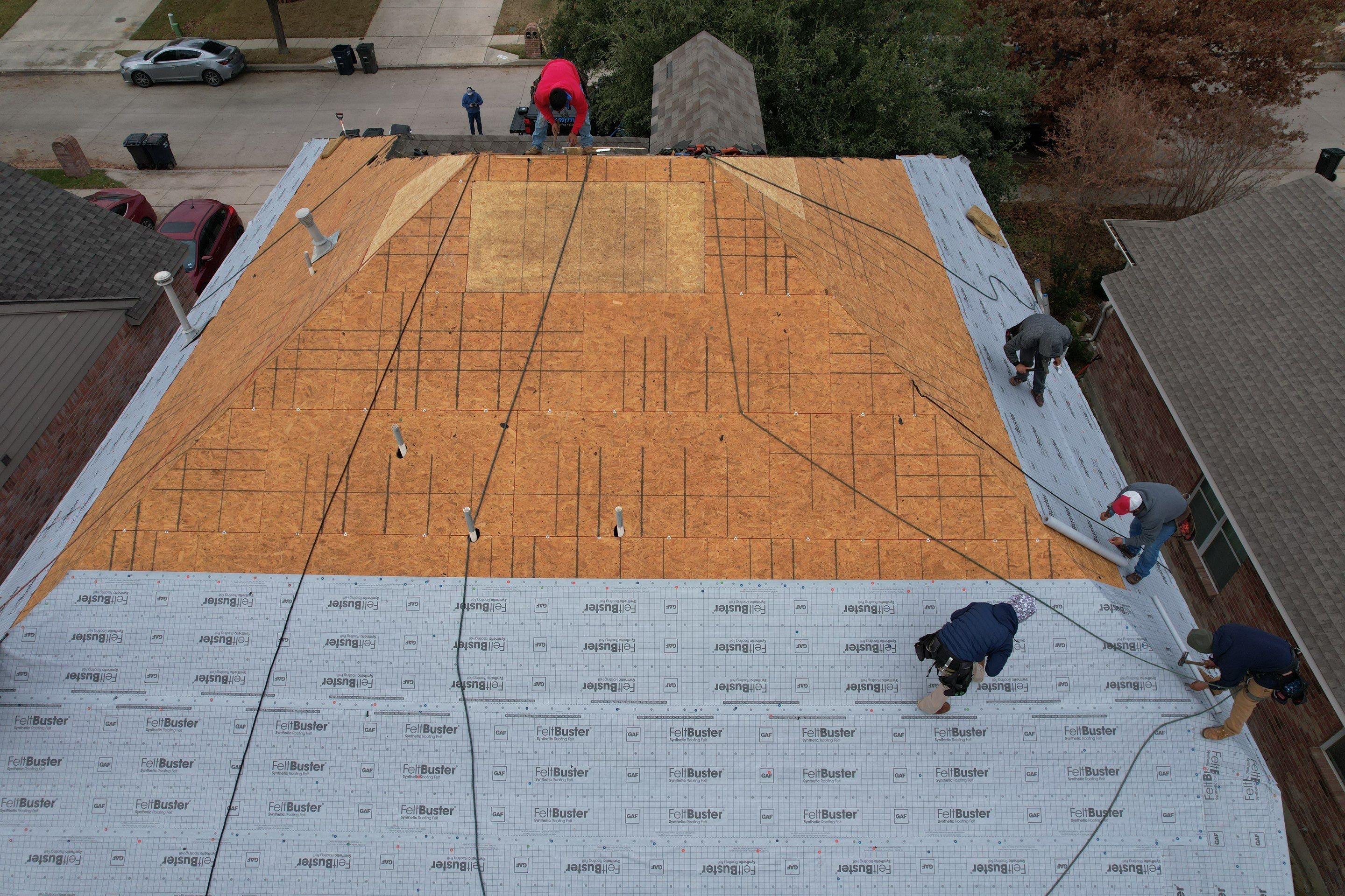 Project in Fort Worth by Zeus Exteriors
