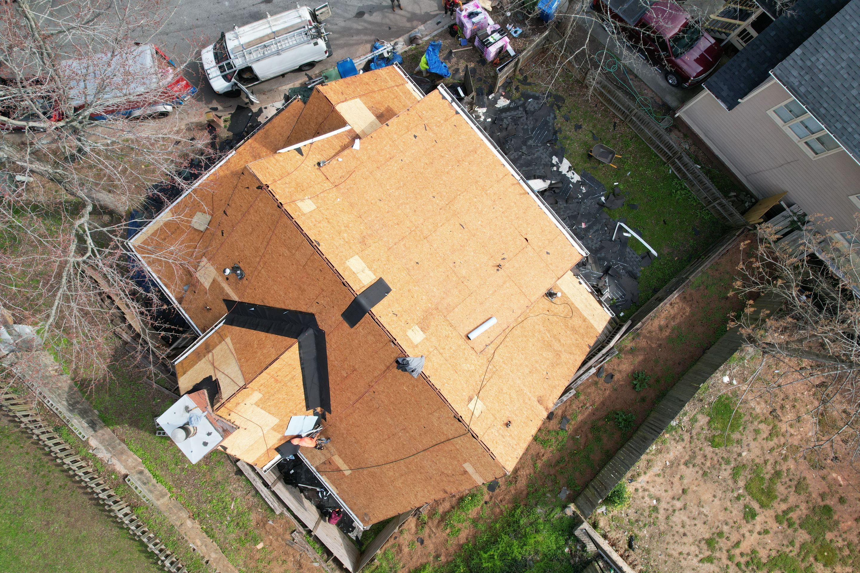 Residential Roofing Installation using Owens Corning by Inspector Roofing and Restoration