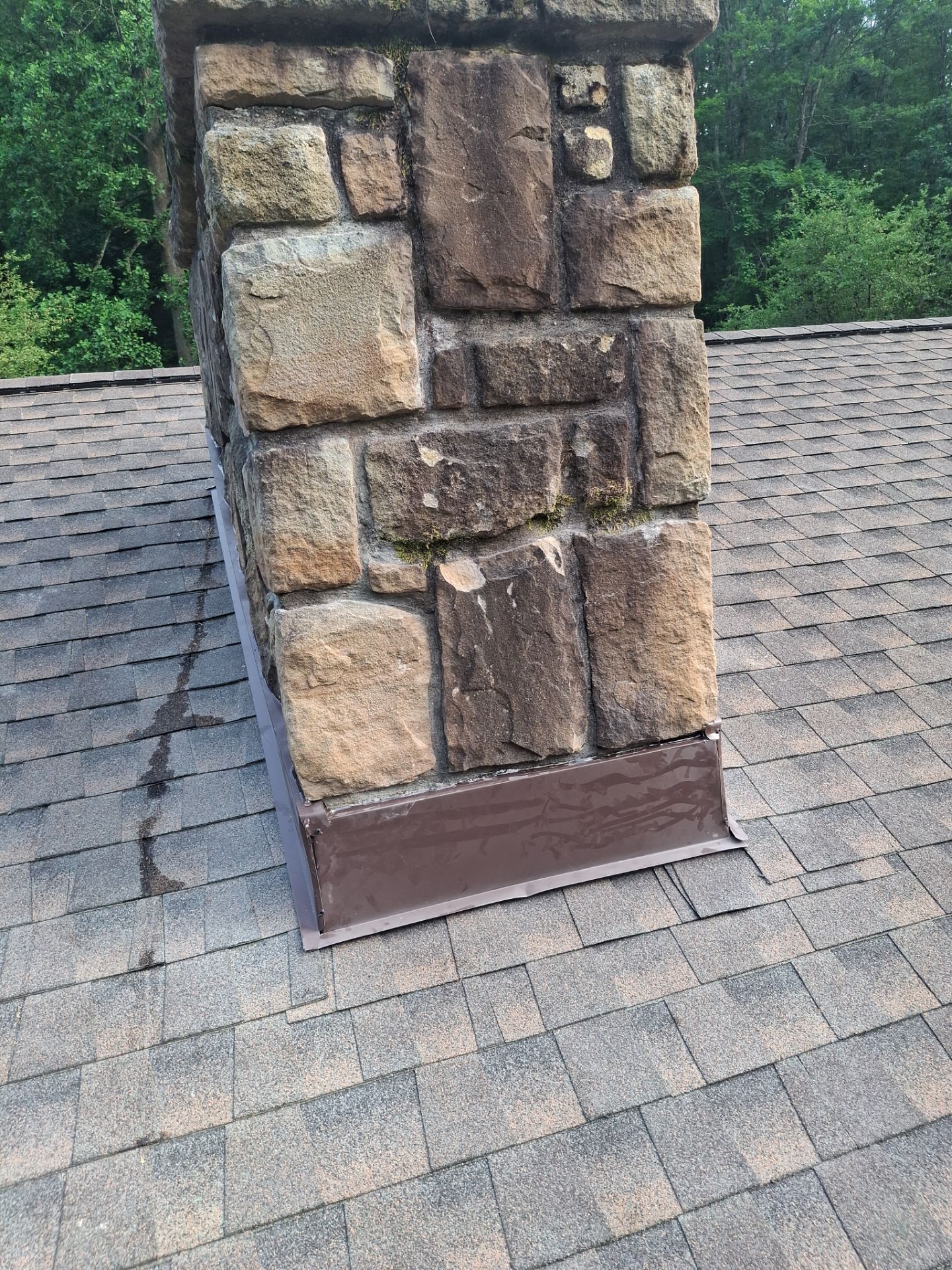 Residential Roofing Installation using GAF Timberline HDZ Barkwood by Rainstoppers Roofing