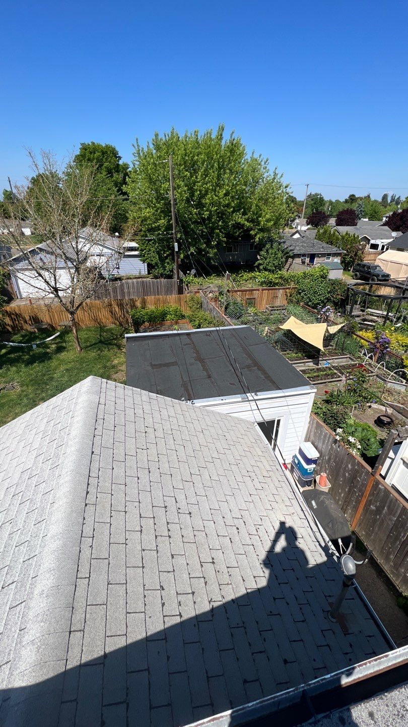 Residential Roofing Installation using IKO Dynasty (Color: Summit Grey) by Orezona Building & Roofing Company, Inc.