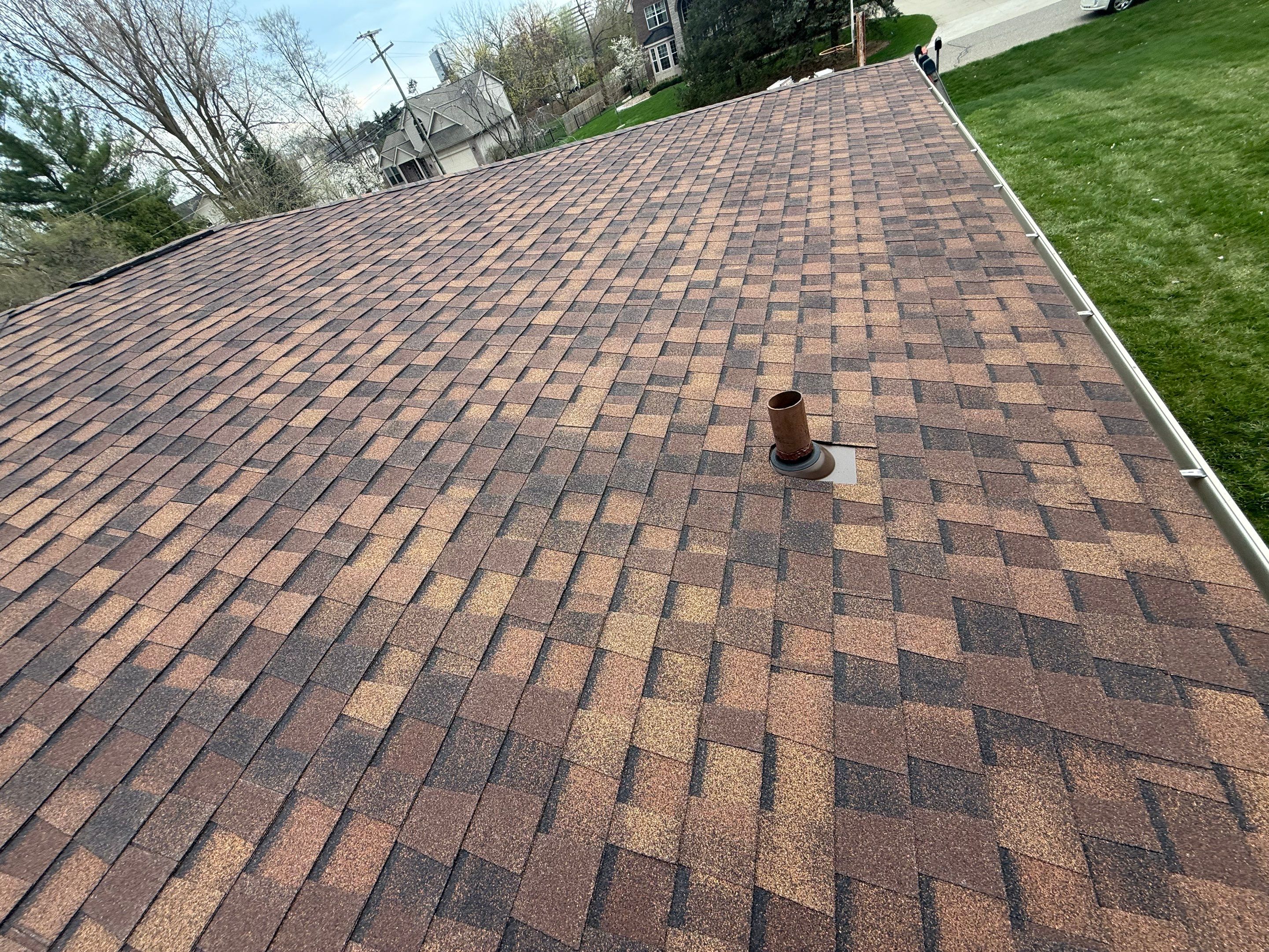 Project in Troy by Eave Roofing