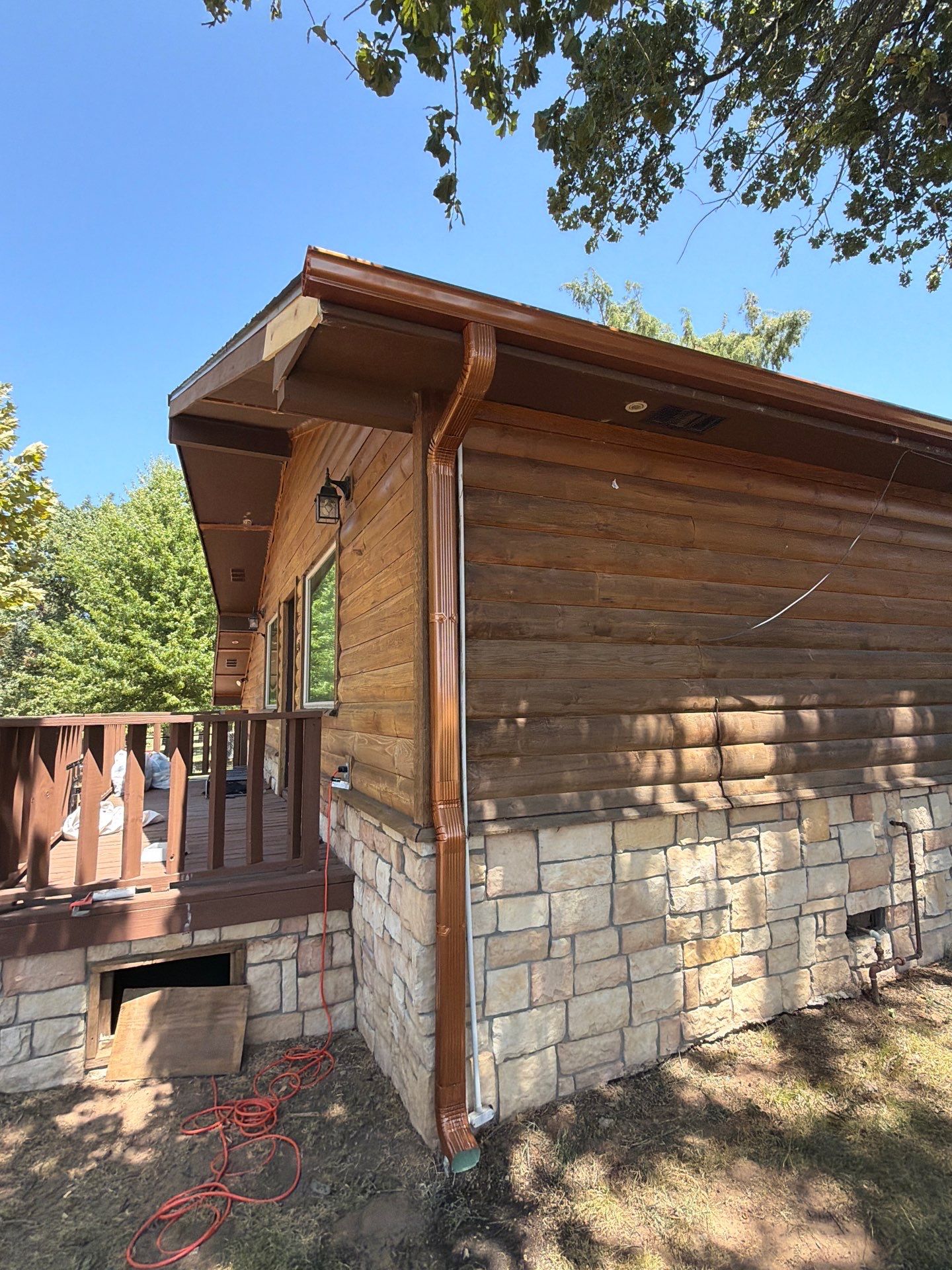 Hail damage restoration by In & Out Construction & Remodeling, LLC