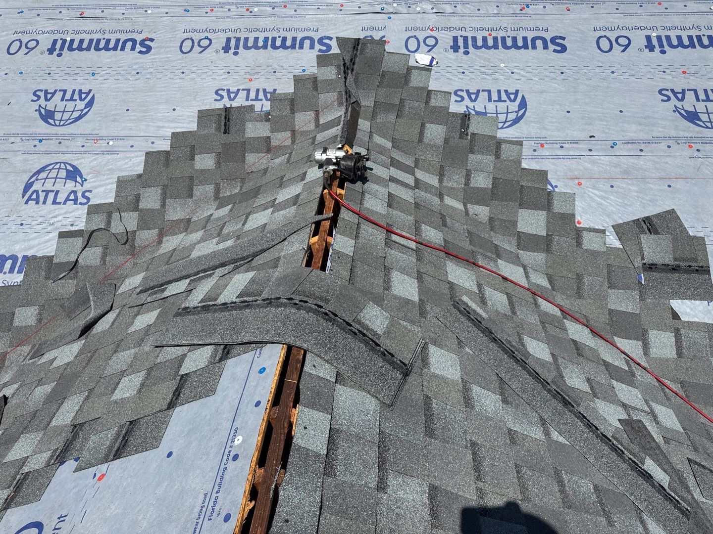 Project in Cartersville by Aultman Roofing