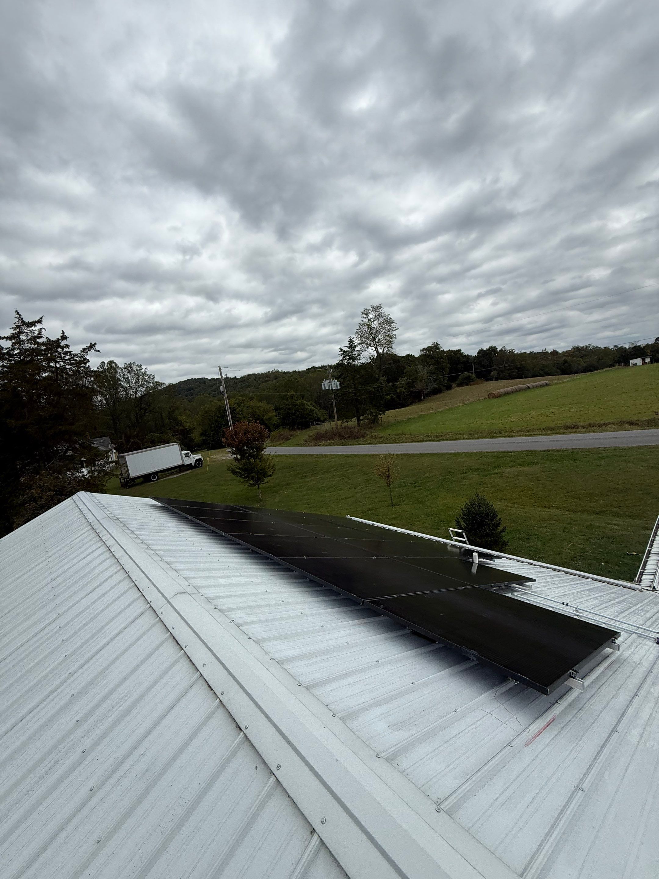 Project in Vinton by Trident Solar