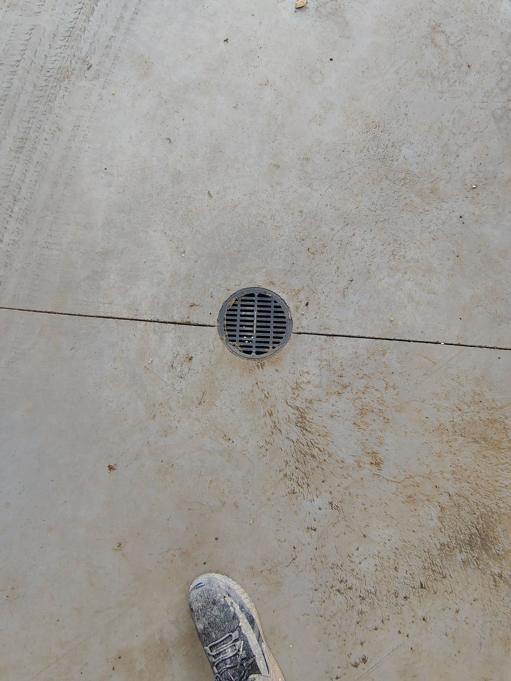 Gray and White Speckled Epoxy Garage Floor Coating in Tea by Select Painting, Coatings & Garage Cabinets