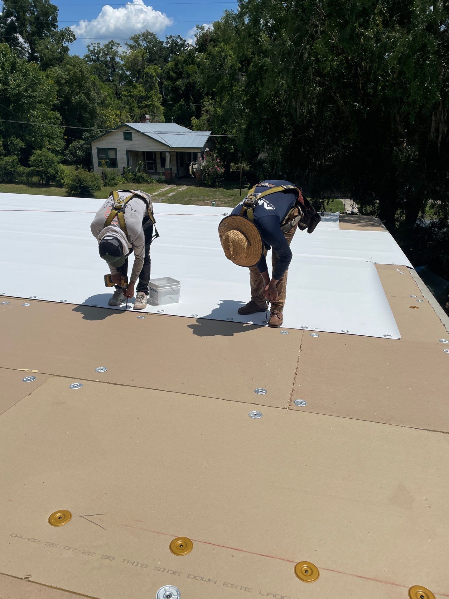 Commercial Recovery TPO Roof by First Due Roofing