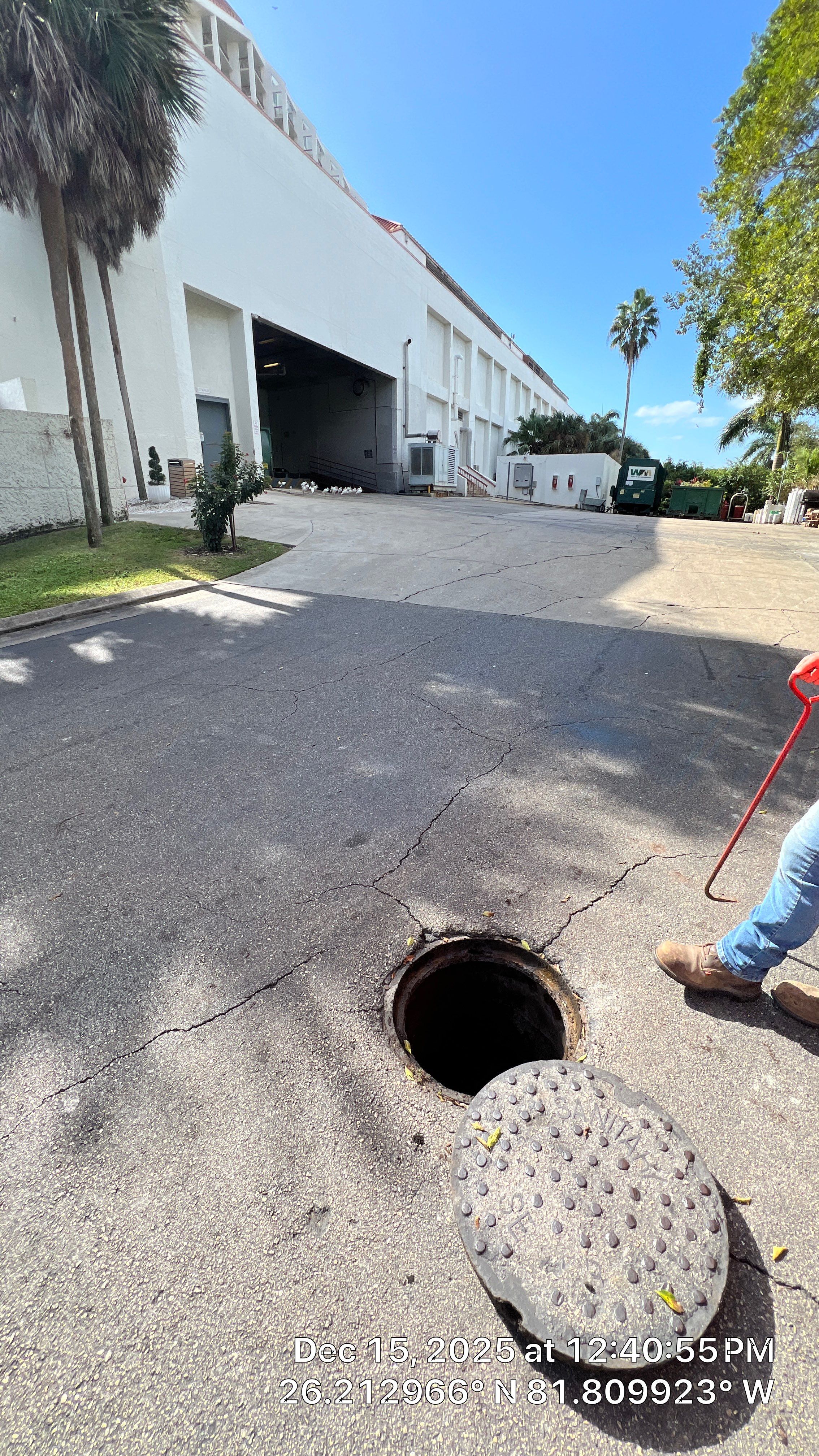 Naples Grande Catch Basin Cleaning by APS Power & Water