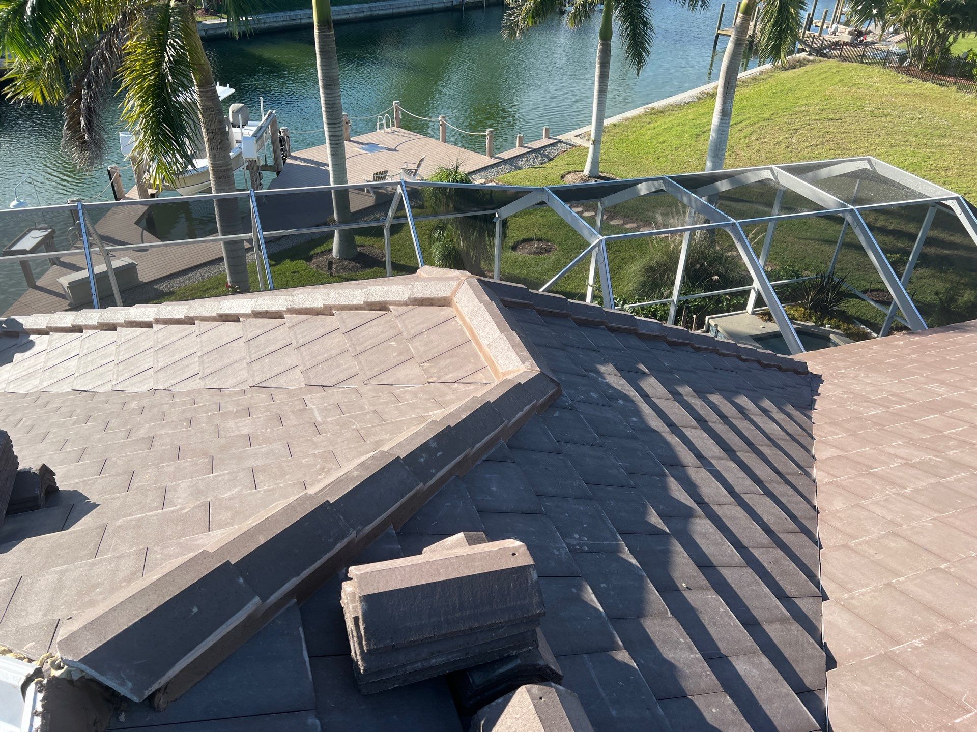 Residential Roofing Installation using Tile by Durabilis Roofing INC