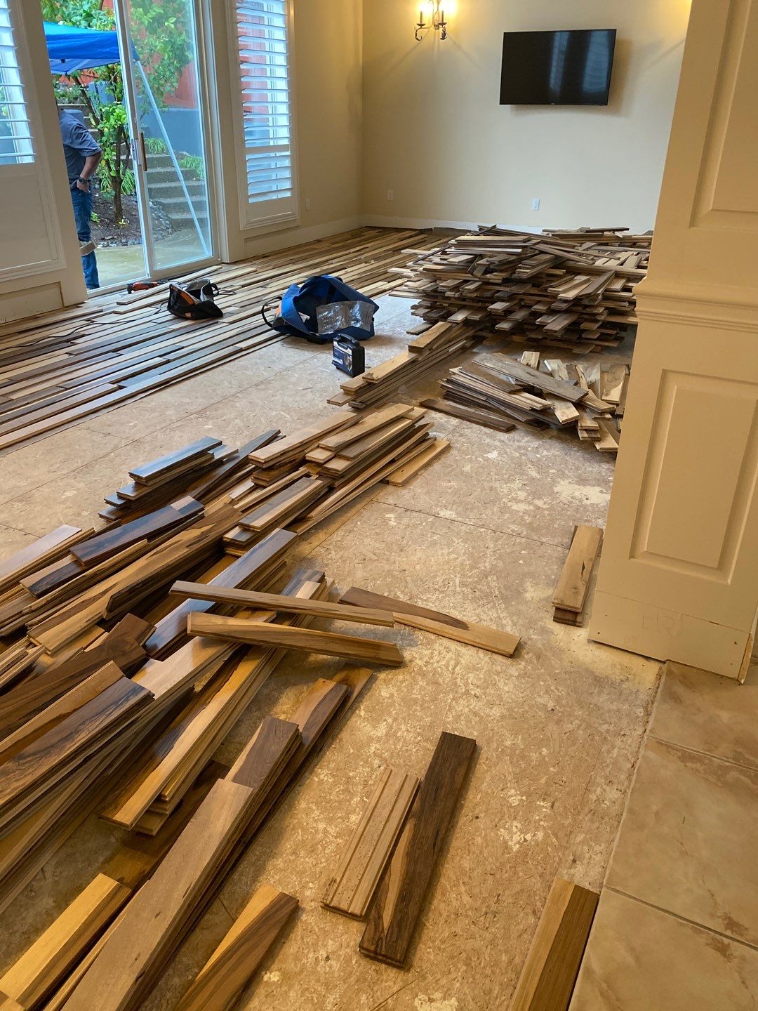 Prefinshed Hardwood using Brazilian Pecan by Footprints Floors South Sacramento