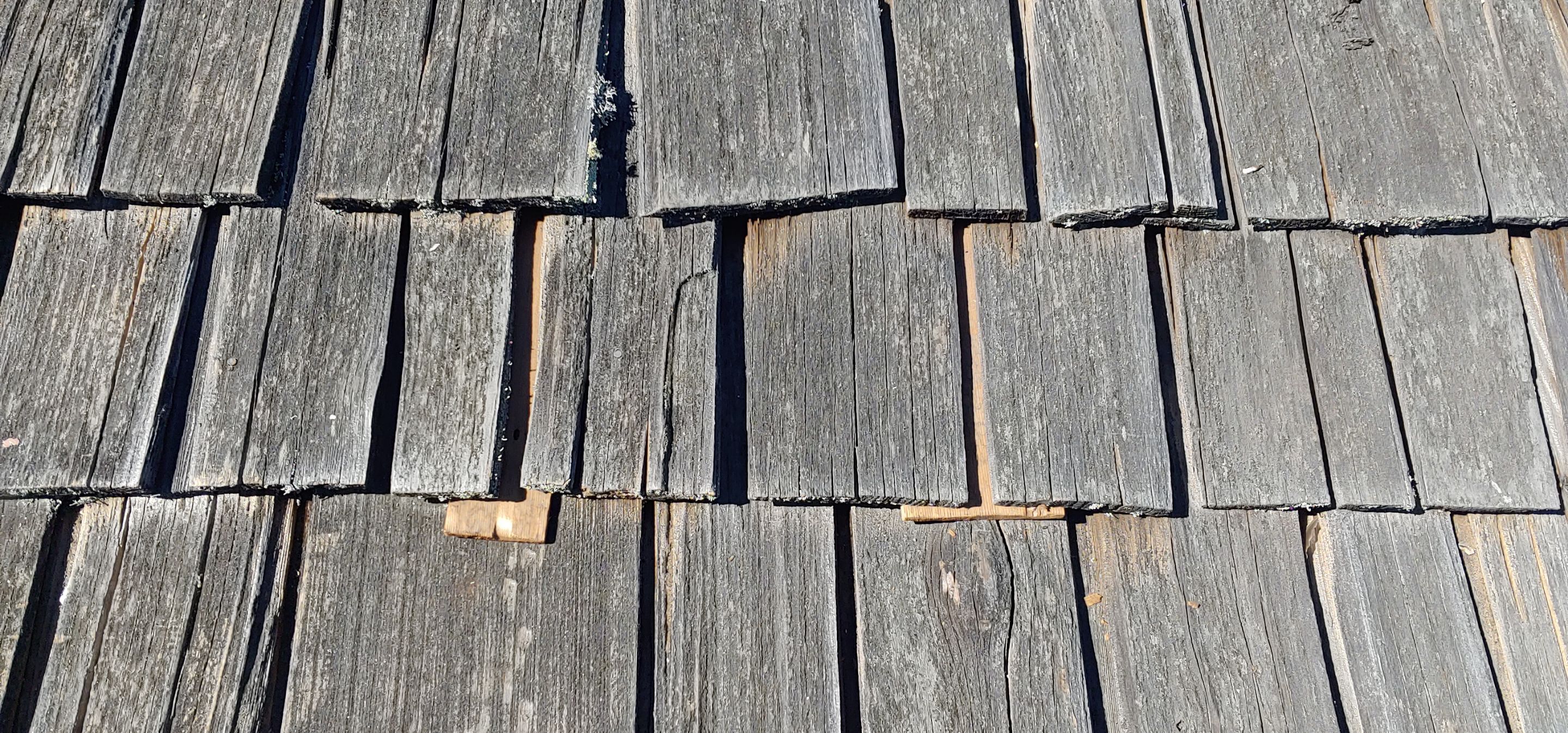 Refurbish and repair shake roof to get ready to sell by Straight Edge Roofing Inc