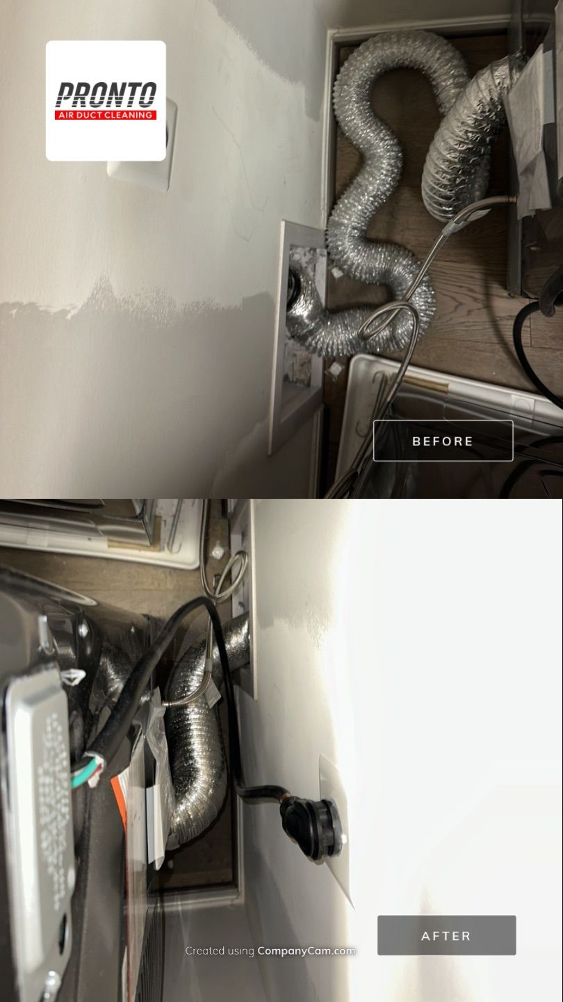 Air duct cleaning using Hypervac by Pronto Air Duct Cleaning