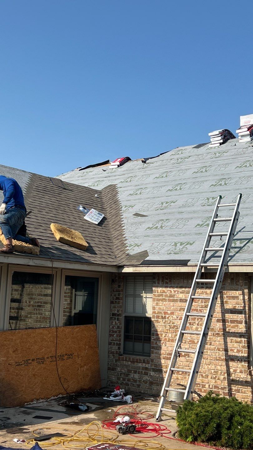 Residential Roofing Installation using GAF Natural Shadow  by A & H Roofing and Contracting