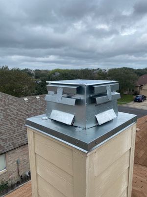 Residential Roofing Repair using Custom Fabricated Steel