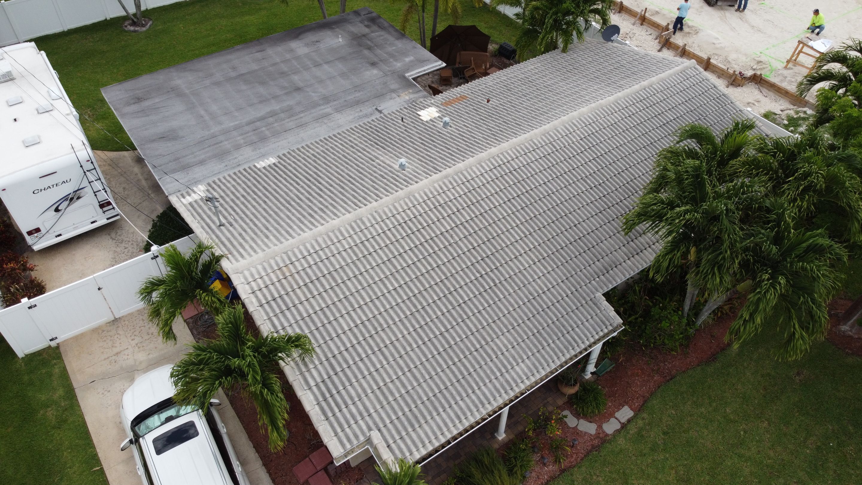 Residential Roofing Installation using Eagle Roofing Tile by BLUES BROTHERS ROOFING
