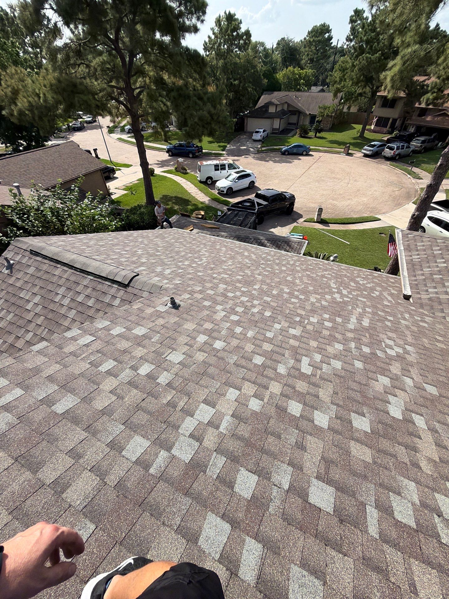 Project in Houston by Good Vibes Roofing