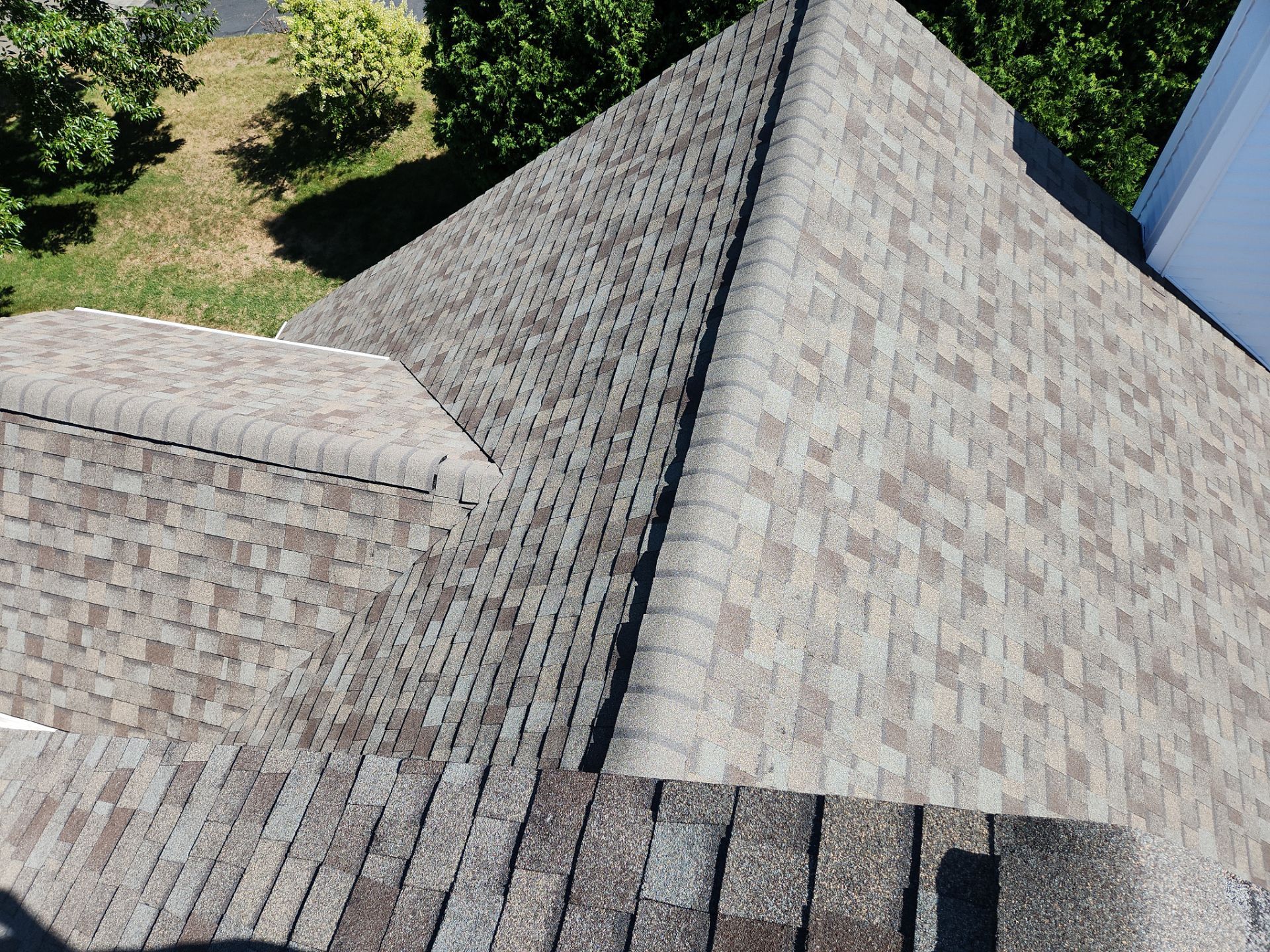 Residential Roofing Installation using Owens Corning TruDefinition Duration AR - Driftwood by A Plus Exterior