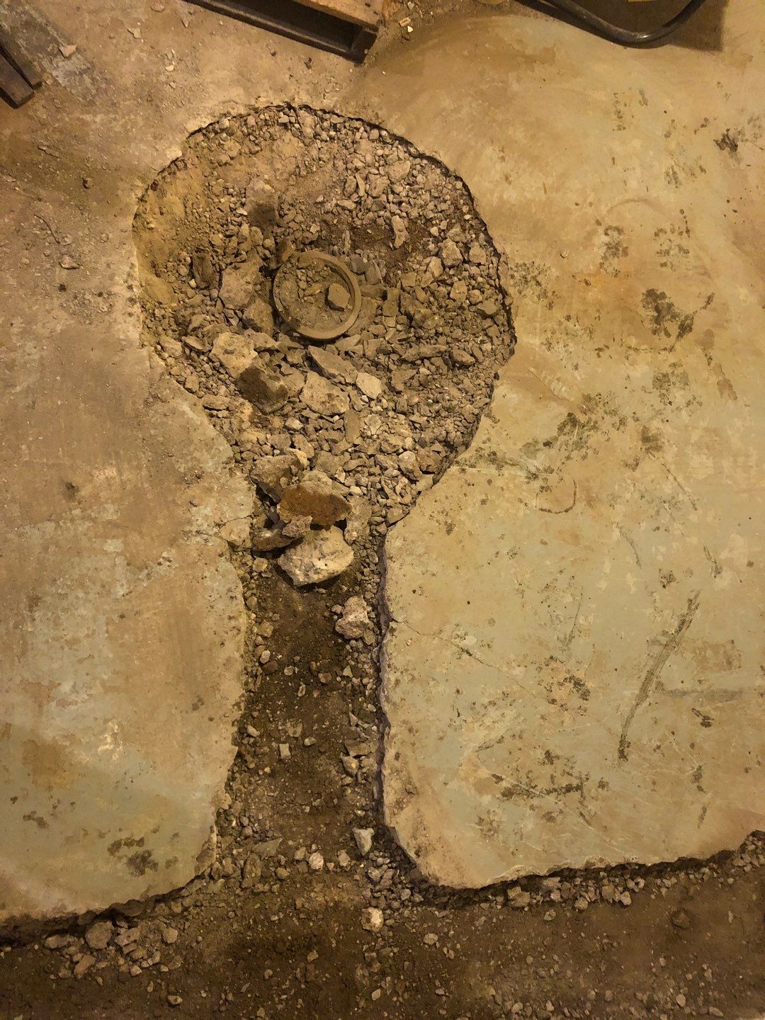 Basement Waterproofing using Drain tile system and a foundation wrap by ACE Waterproofing & Basement Solutions