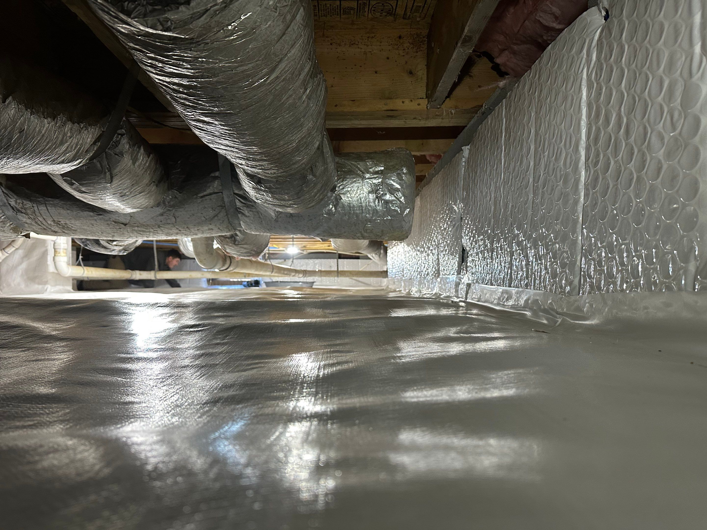 Impact Choice Encapsulation with 20Mil and Tri-Plex insulation. by Impact Crawlspace