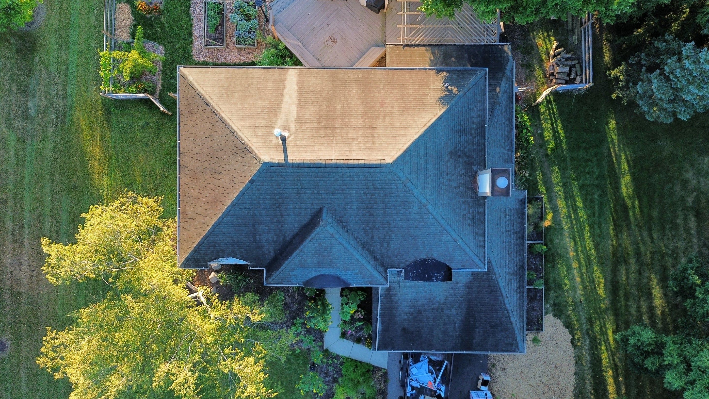 Roof Replacement, Gutters, Copper Chimney Cap by Know-A-Guy Roofing & Exteriors